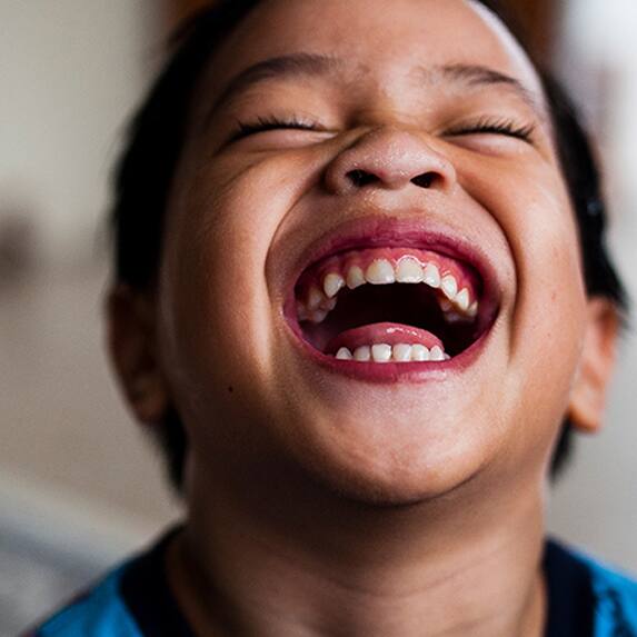 Child laughing Child laughing